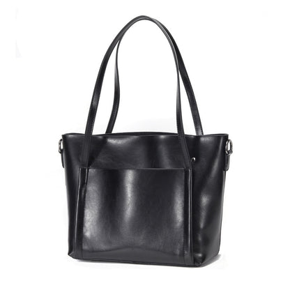 Bags Winter Women's Large Capacity Bag High-end and Exquisite Women's Commuting Bag Genuine Leather Cross-body Tote Bag