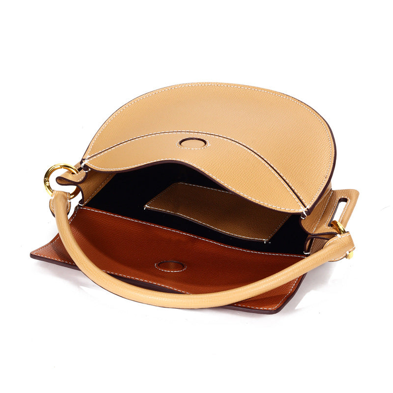 Retro Saddle Bag High-end Niche Design Women's Bag Autumn New Cross-body Shoulder Bag Wholesale