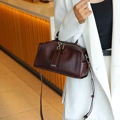 High-end niche design armpit bag genuine leather women's bag new autumn and winter fashion commuter bag single shoulder cross-body bag