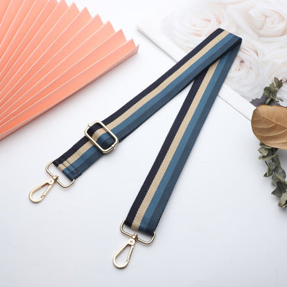 Bag strap shoulder strap new color adjustable shoulder strap stripes versatile bag shoulder strap wide shoulder strap